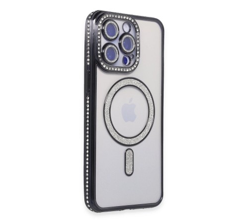 iPhone 14 Pro Kılıf Joke Simli Magneticsafe Kılıf - Siyah iPhone 14 Pro Kılıf Joke Simli Magneticsafe Kılıf - Siyah