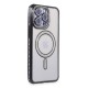 iPhone 14 Pro Kılıf Joke Simli Magneticsafe Kılıf - Siyah