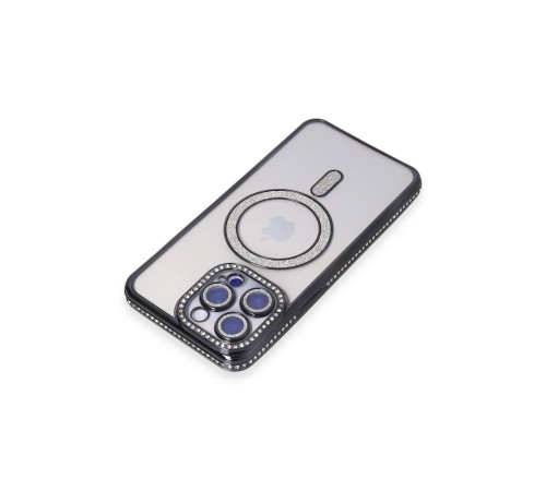 iPhone 14 Pro Kılıf Joke Simli Magneticsafe Kılıf - Siyah iPhone 14 Pro Kılıf Joke Simli Magneticsafe Kılıf - Siyah