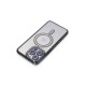iPhone 14 Pro Kılıf Joke Simli Magneticsafe Kılıf - Siyah