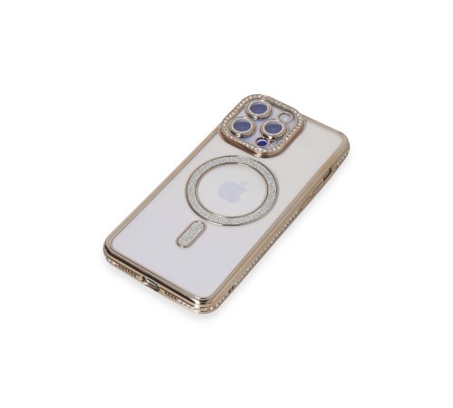 iPhone 14 Pro Kılıf Joke Simli Magneticsafe Kılıf - Gold iPhone 14 Pro Kılıf Joke Simli Magneticsafe Kılıf - Gold