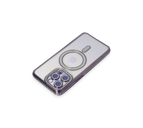 iPhone 14 Pro Kılıf Joke Simli Magneticsafe Kılıf - Derin Mor iPhone 14 Pro Kılıf Joke Simli Magneticsafe Kılıf - Derin Mor
