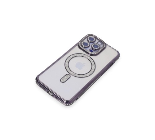 iPhone 14 Pro Kılıf Joke Simli Magneticsafe Kılıf - Derin Mor iPhone 14 Pro Kılıf Joke Simli Magneticsafe Kılıf - Derin Mor