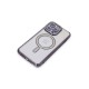 iPhone 14 Pro Kılıf Joke Simli Magneticsafe Kılıf - Derin Mor