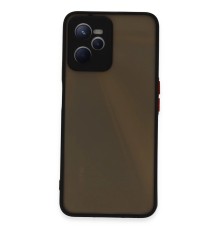 Realme C35 Kılıf Montreal Silikon Kapak - Siyah