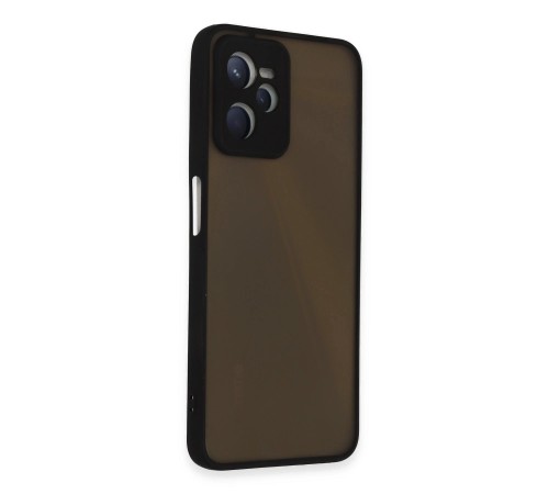 Realme C35 Kılıf Montreal Silikon Kapak - Siyah Realme C35 Kılıf Montreal Silikon Kapak - Siyah