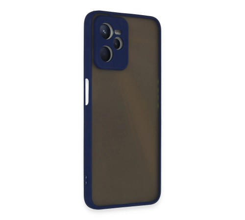 Realme C35 Kılıf Montreal Silikon Kapak - Lacivert Realme C35 Kılıf Montreal Silikon Kapak - Lacivert