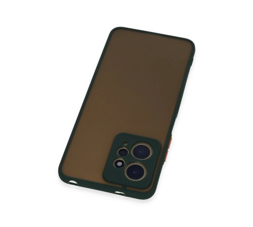 Xiaomi Redmi Note 12 4G Kılıf Montreal Silikon Kapak - Yeşil Xiaomi Redmi Note 12 4G Kılıf Montreal Silikon Kapak - Yeşil