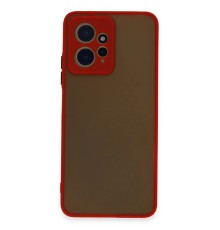 Xiaomi Redmi Note 12 4G Kılıf Montreal Silikon Kapak - Kırmızı