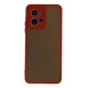 Xiaomi Redmi Note 12 4G Kılıf Montreal Silikon Kapak - Kırmızı