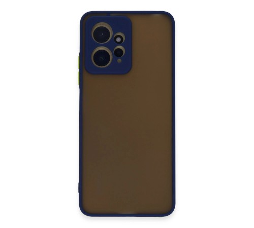 Xiaomi Redmi Note 12 4G Kılıf Montreal Silikon Kapak - Lacivert