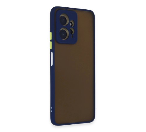 Xiaomi Redmi Note 12 4G Kılıf Montreal Silikon Kapak - Lacivert