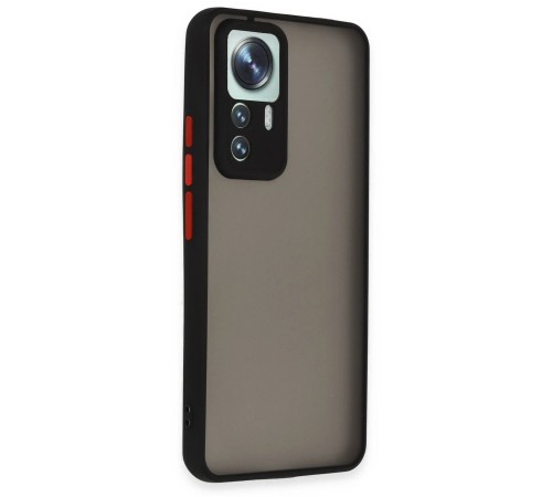 Xiaomi Mi 12T Pro Kılıf Montreal Silikon Kapak - Siyah Xiaomi Mi 12T Pro Kılıf Montreal Silikon Kapak - Siyah
