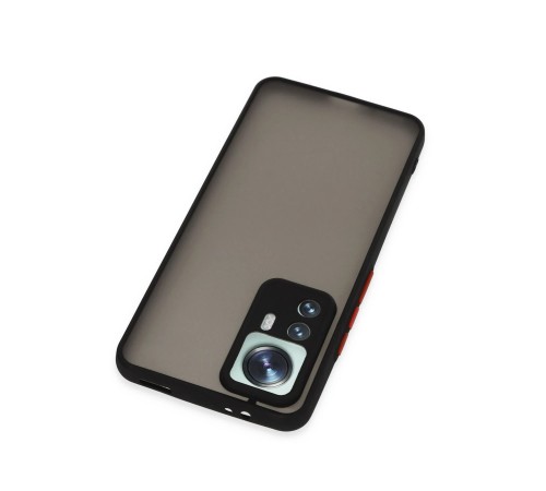 Xiaomi Mi 12T Pro Kılıf Montreal Silikon Kapak - Siyah Xiaomi Mi 12T Pro Kılıf Montreal Silikon Kapak - Siyah