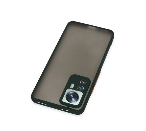 Xiaomi Mi 12T Pro Kılıf Montreal Silikon Kapak - Yeşil