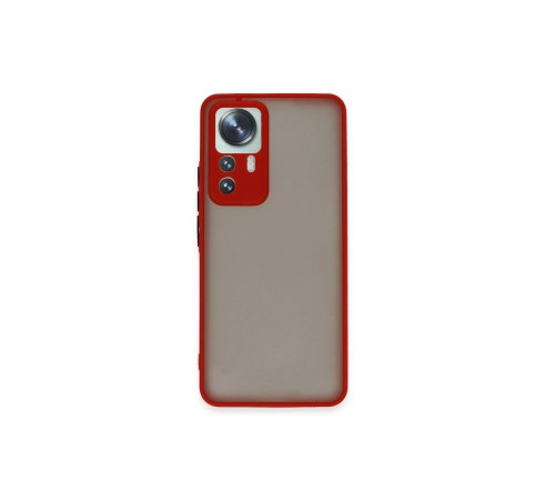 Xiaomi Mi 12T Pro Kılıf Montreal Silikon Kapak - Kırmızı Xiaomi Mi 12T Pro Kılıf Montreal Silikon Kapak - Kırmızı