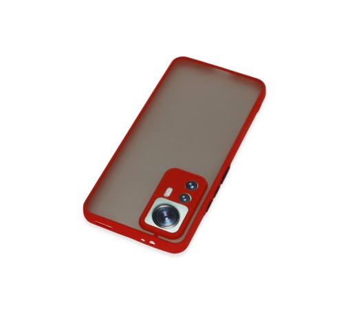 Xiaomi Mi 12T Pro Kılıf Montreal Silikon Kapak - Kırmızı Xiaomi Mi 12T Pro Kılıf Montreal Silikon Kapak - Kırmızı