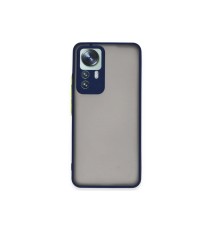 Xiaomi Mi 12T Pro Kılıf Montreal Silikon Kapak - Lacivert