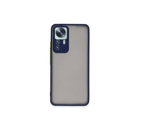 Xiaomi Mi 12T Pro Kılıf Montreal Silikon Kapak - Lacivert