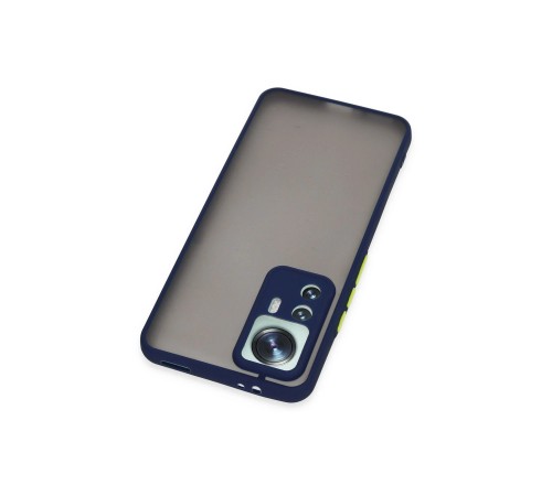Xiaomi Mi 12T Pro Kılıf Montreal Silikon Kapak - Lacivert