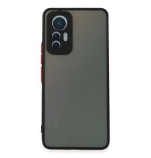 Xiaomi Mi 12 Lite Kılıf Montreal Silikon Kapak - Siyah