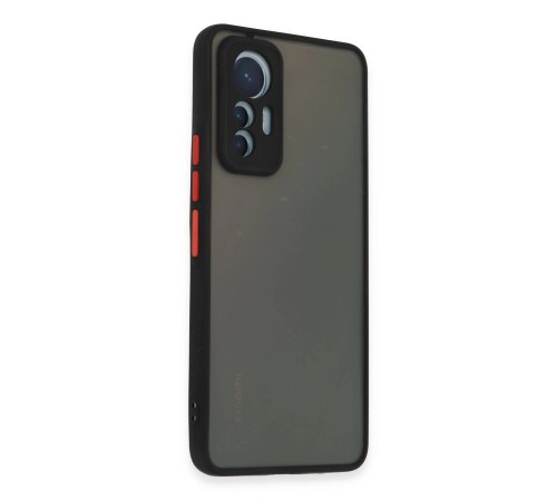 Xiaomi Mi 12 Lite Kılıf Montreal Silikon Kapak - Siyah Xiaomi Mi 12 Lite Kılıf Montreal Silikon Kapak - Siyah