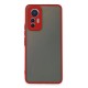Xiaomi Mi 12 Lite Kılıf Montreal Silikon Kapak - Kırmızı
