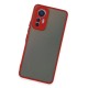 Xiaomi Mi 12 Lite Kılıf Montreal Silikon Kapak - Kırmızı