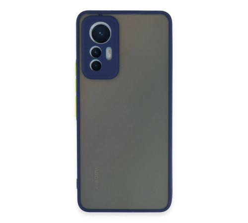 Xiaomi Mi 12 Lite Kılıf Montreal Silikon Kapak - Lacivert