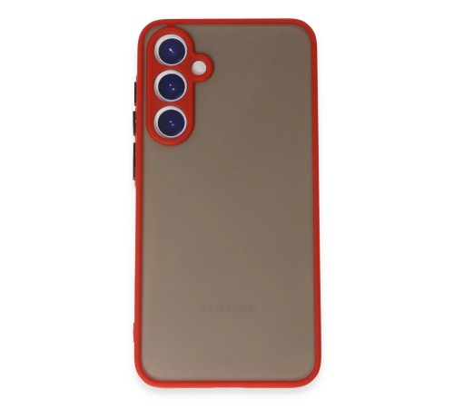 Samsung Galaxy S23 Kılıf Montreal Silikon Kapak - Kırmızı