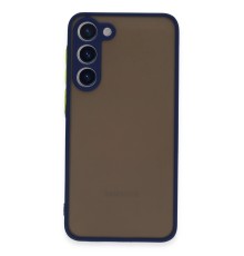 Samsung Galaxy S23 Kılıf Montreal Silikon Kapak - Lacivert