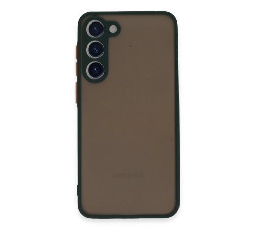 Samsung Galaxy S23 Plus Kılıf Montreal Silikon Kapak - Yeşil