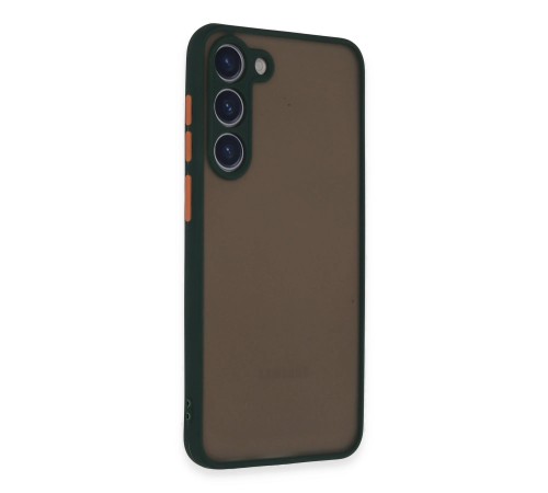 Samsung Galaxy S23 Plus Kılıf Montreal Silikon Kapak - Yeşil