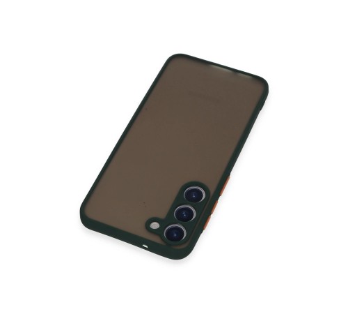 Samsung Galaxy S23 Plus Kılıf Montreal Silikon Kapak - Yeşil