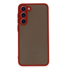 Samsung Galaxy S23 Plus Kılıf Montreal Silikon Kapak - Kırmızı