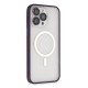 iPhone 14 Pro Max Kılıf Martin Lens Magneticsafe Kapak - Derin Mor