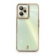 Realme C35 Kılıf Liva Lens Silikon - Pudra