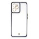 Realme C35 Kılıf Liva Lens Silikon - Mavi