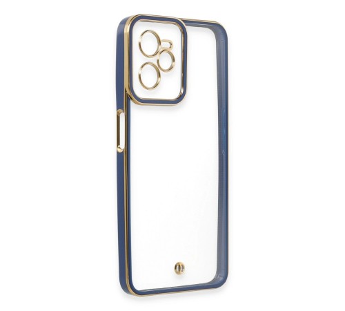 Realme C35 Kılıf Liva Lens Silikon - Mavi Realme C35 Kılıf Liva Lens Silikon - Mavi
