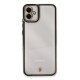 Samsung Galaxy A04E Kılıf Liva Lens Silikon - Siyah