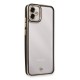 Samsung Galaxy A04E Kılıf Liva Lens Silikon - Siyah