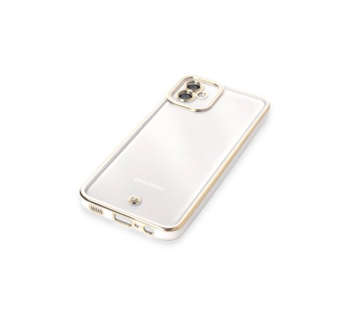 Samsung Galaxy A04E Kılıf Liva Lens Silikon - Beyaz Samsung Galaxy A04E Kılıf Liva Lens Silikon - Beyaz