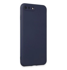 iPhone 7 Plus Kılıf First Silikon - Lacivert