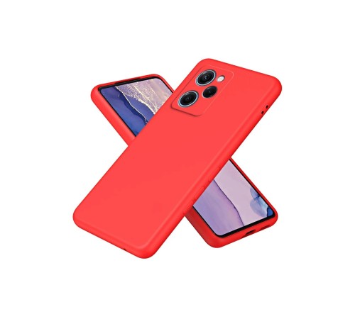Xiaomi Poco X5 Pro 5G Nano içi Kadife Silikon - Kırmızı