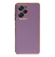 Xiaomi Poco X5 Pro 5G Kılıf Volet Silikon - Mor
