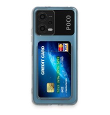 Xiaomi Poco X5 5G Kılıf Kart Şeffaf Silikon - Şeffaf