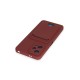 Xiaomi Poco X5 5G Kılıf Kelvin Kartvizitli Silikon - Bordo