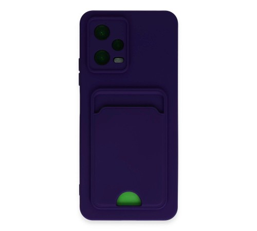 Xiaomi Poco X5 5G Kılıf Kelvin Kartvizitli Silikon - Derin Mor Xiaomi Poco X5 5G Kılıf Kelvin Kartvizitli Silikon - Derin Mor