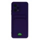 Xiaomi Poco X5 5G Kılıf Kelvin Kartvizitli Silikon - Derin Mor