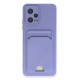 Xiaomi Poco X5 5G Kılıf Kelvin Kartvizitli Silikon - Lila